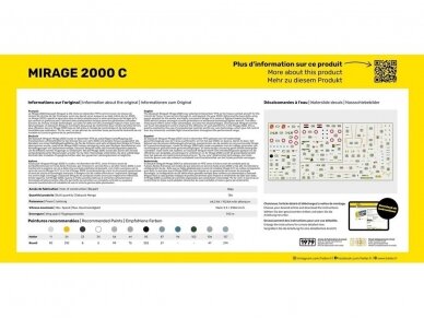 Heller - Mirage 2000 C подарочный набор, 1/72, 56303 1