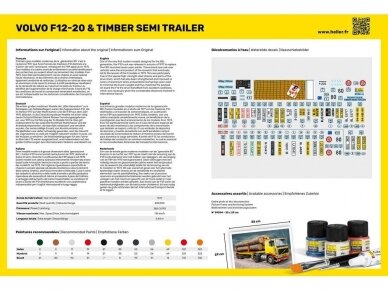 Heller - Volvo F12-20 & Timber Semi Trailer Starter Set, 1/32, 57704 1