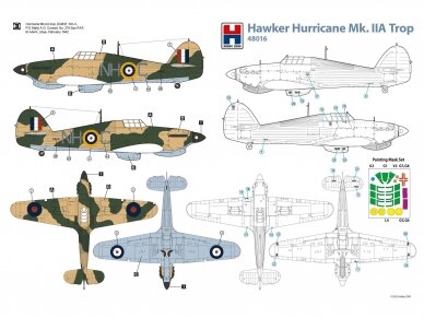 Hobby 2000 - Hawker Hurricane Mk.IIA Trop, 1/48, 48016 1