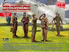 ICM - WWII Japanese pilots and Ground Personnel, 1/48, 48053