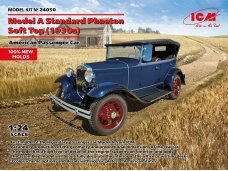 ICM - Ford Model A Standard Phaeton Soft Top (1930s) American Passenger Car, 1/24, 24050