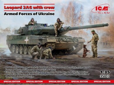 ICM - Leopard 2A6 of the Armed Forces of Ukraine, 1/35, 35013