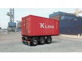 Italeri - 20' Container Trailer, 1/24, 3887