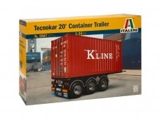 Italeri - 20' Container Trailer, 1/24, 3887