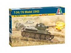 Italeri - T-34/76 Model 1943, 1/72, 7078