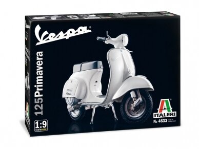 Italeri - Piaggio Vespa 125 "Primavera", 1/9, 4633