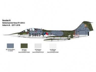 Italeri - Lockheed Martin TF-104G Starfighter, 1/32, 2509 21