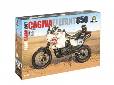 Italeri - Cagiva Elefant 850 Paris-Dakar 1987, 1/9, 4643