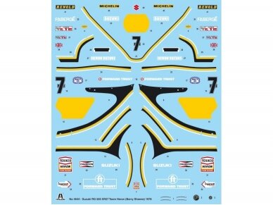 Italeri - Suzuki RG500 XR27 Team Heron - Barry Sheene 1978, 1/9, 4644 13