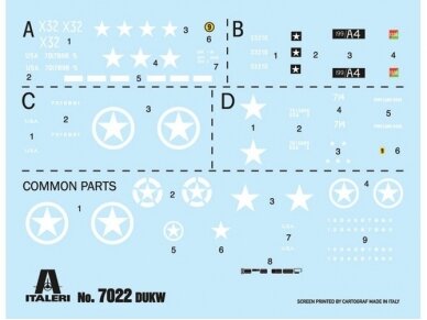Italeri - DUKW 2 1/2 ton GMC truck amphibious version "D-Day 80° Anniversary", 1/72, 7022 3