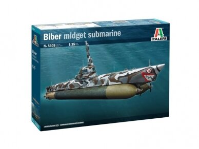 Italeri - Biber Midget Submarine, 1/35, 5609