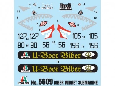 Italeri - Biber Midget Submarine, 1/35, 5609 5