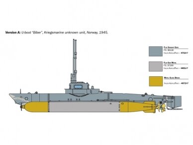 Italeri - Biber Midget Submarine, 1/35, 5609 6