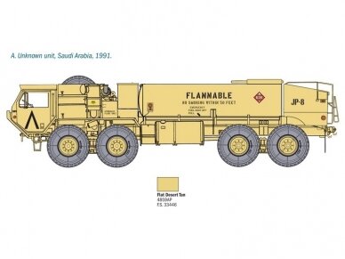 Italeri - M978 Fuel Servicing Truck, 1/35, 6554 8