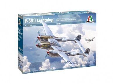 Italeri - Lockheed P-38 J Lightning, 1/48, 2834