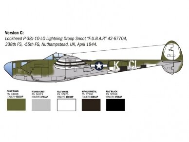 Italeri - Lockheed P-38 J Lightning, 1/48, 2834 17