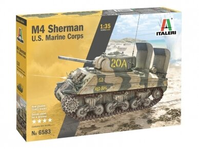 Italeri - M4 Sherman U.S. Marines Corps, 1/35, 6583