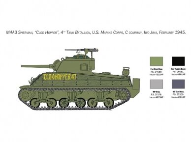 Italeri - M4 Sherman U.S. Marines Corps, 1/35, 6583 10