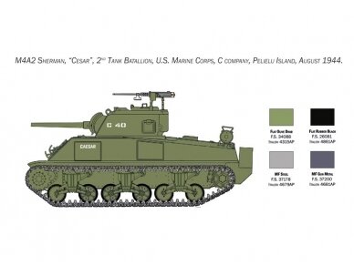 Italeri - M4 Sherman U.S. Marines Corps, 1/35, 6583 11