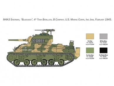 Italeri - M4 Sherman U.S. Marines Corps, 1/35, 6583 12