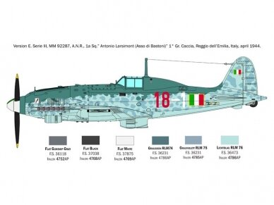 Italeri - Macchi C.205 Veltro, 1/32, 2519 25