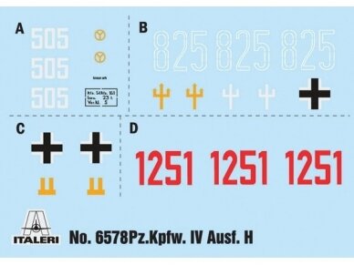 Italeri - Pz.Kpfw.IV Ausf.H, 1/35, 6578 8