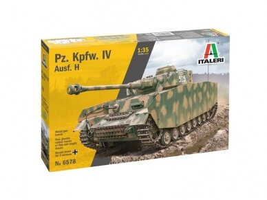 Italeri - Pz.Kpfw.IV Ausf.H, 1/35, 6578