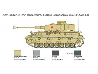 Italeri - Pz.Kpfw.IV Ausf.H, 1/35, 6578 9