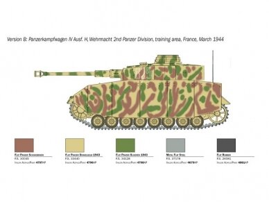 Italeri - Pz.Kpfw.IV Ausf.H, 1/35, 6578 10