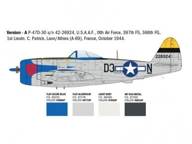 Italeri - Republic P-47D Thunderbolt, 1/48, 2835 10