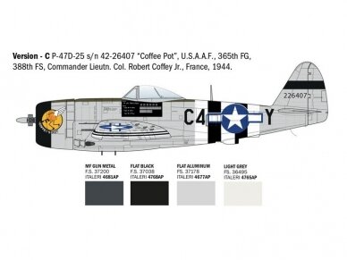 Italeri - Republic P-47D Thunderbolt, 1/48, 2835 9