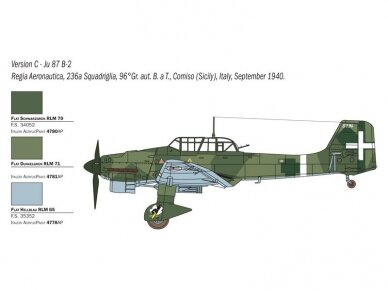 Italeri - Junkers JU 87 B-2/R-2 Stuka "Picchiatello", 1/48, 2769 12