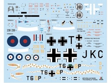 Italeri - Junkers JU 87 B-2/R-2 Stuka "Picchiatello", 1/48, 2769 8