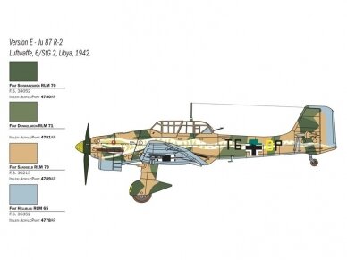 Italeri - Junkers JU 87 B-2/R-2 Stuka "Picchiatello", 1/48, 2769 10