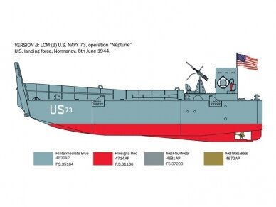 Italeri - LCM 3 (Landing Craft Mechanized) D-Day 80th Anniversary, 1/35, 6755 11