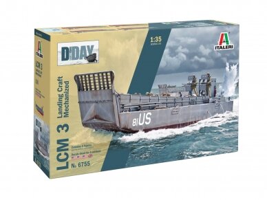 Italeri - LCM 3 (Landing Craft Mechanized) D-Day 80th Anniversary, 1/35, 6755