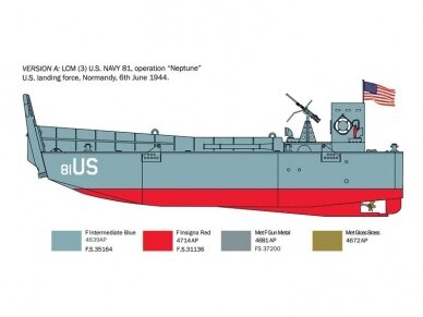 Italeri - LCM 3 (Landing Craft Mechanized) D-Day 80th Anniversary, 1/35, 6755 10