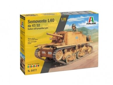 Italeri - Semovente L40 da 47/32, 1/35, 6477