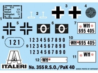 Italeri - RSO / PAK 40, 1/35, 0355 5