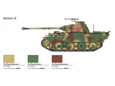 Italeri - Panther Sd.Kfz.171 Ausf. A, 1/56, 25752 5