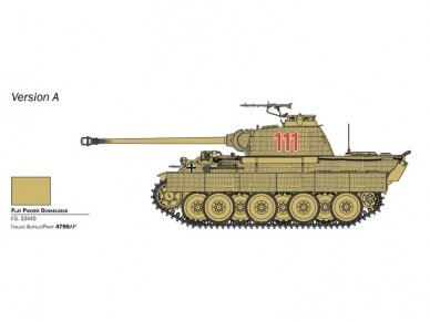 Italeri - Panther Sd.Kfz.171 Ausf. A, 1/56, 25752 4