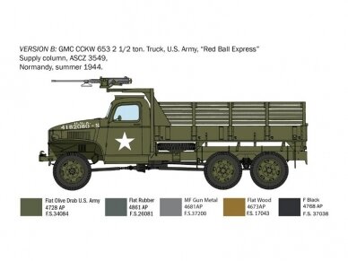 Italeri - GMC 2 1/2 Ton. 6x6 Truck "D-Day 80° Anniversary", 1/35, 6271 6