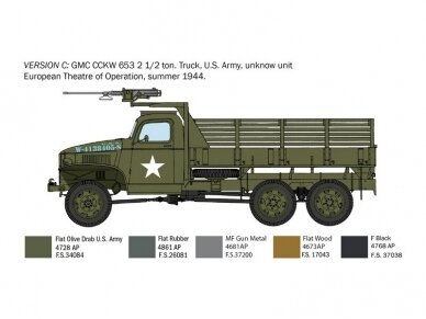 Italeri - GMC 2 1/2 Ton. 6x6 Truck "D-Day 80° Anniversary", 1/35, 6271 7
