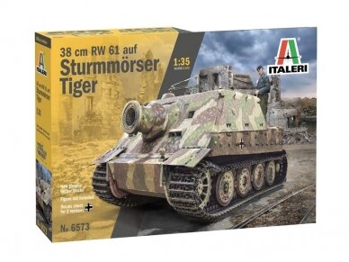 Italeri - 38cm RW 61 auf Sturmmöser Tiger (Sturmtiger), 1/35, 6573