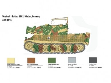 Italeri - 38cm RW 61 auf Sturmmöser Tiger (Sturmtiger), 1/35, 6573 7