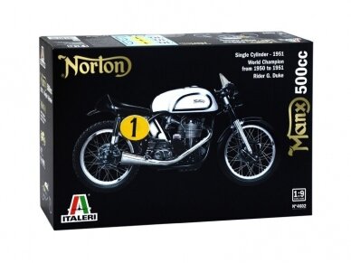 Italeri - Norton Manx 500cc 1951, 1/9, 4602