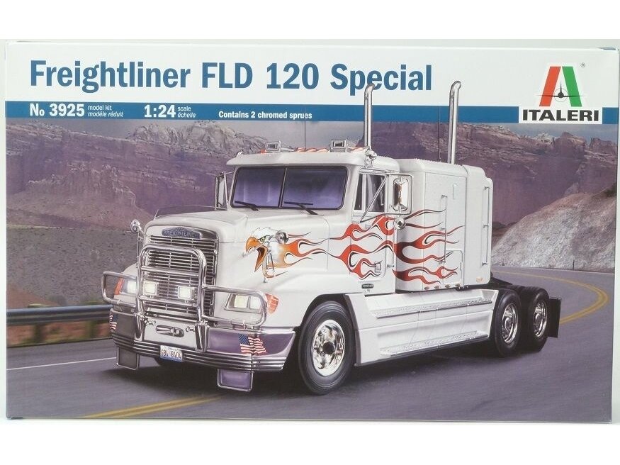 Italeri Freightliner Fld 1 Special Mastelis 1 24 3925 Plastikiniai Surenkami Modeliai Elektroninė Plastikinių Modelių Parduotuvė Modeliukai Lt