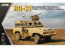 KINETIC - RG-31 Mk3 Canadian Army Mine-Protected Armored Personnel Carrier With RWS, 1/35, 61010