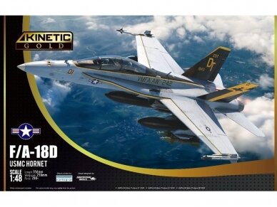 KINETIC - McDonnell Douglas F/A-18D Hornet VMFA(AW)-242 "Bats", 1/48, 48121