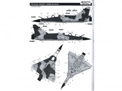 KINETIC - Mirage 2000D with dual GBU-12/22, 1/48, 48120 10